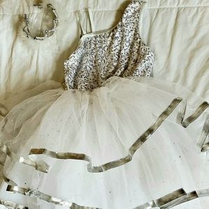 Princess Dress & Crown Costume/Dress Up